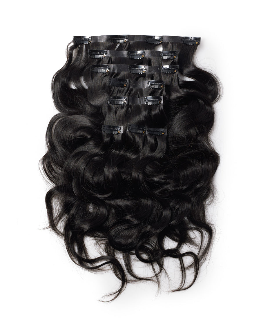 Seamless Clip ins: “Venus” Body Wave – GO SLEEK THE HAIR CO.