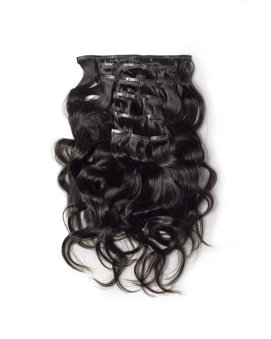 Seamless Clip ins: “Venus” Body Wave – GO SLEEK THE HAIR CO.